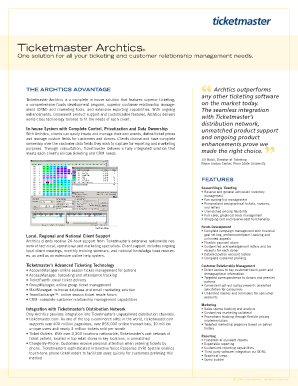 Archtics Ticketing System  Form