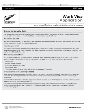 Immigration nz login