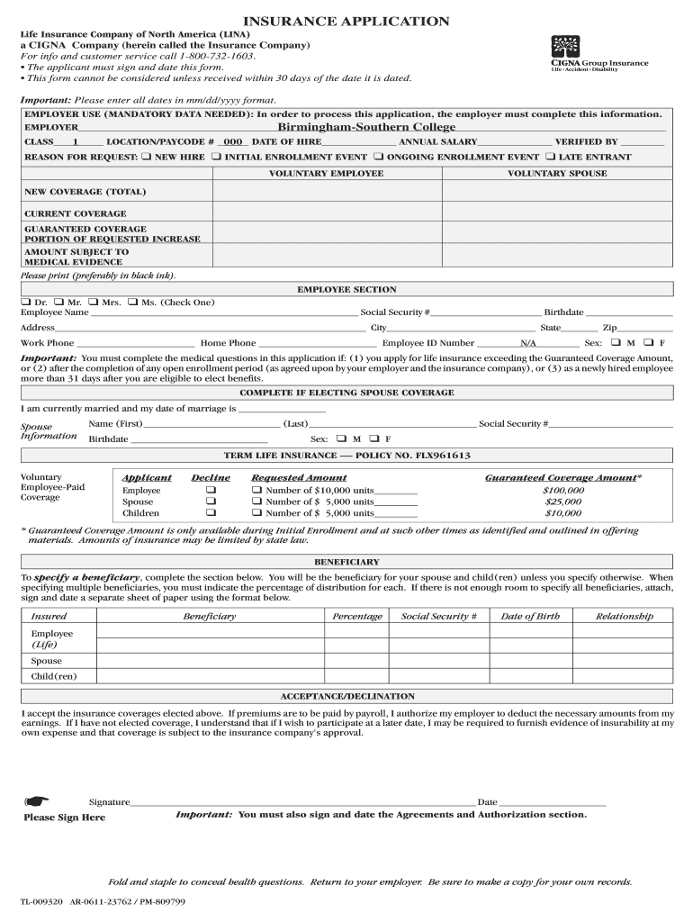 Generic Cigna Georgi Appeal for Reconsideration Form to Submit