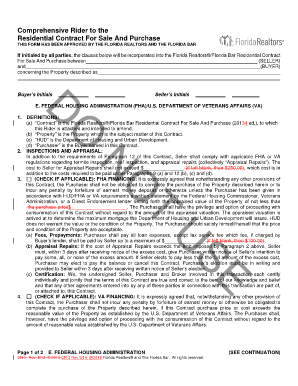 Fha Addendum to Sales Contract PDF  Form