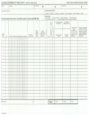 Louisiana Inspection Sticker Online  Form