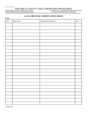 Aa Sign In Sheet Fill Out And Sign Printable Pdf Template Signnow