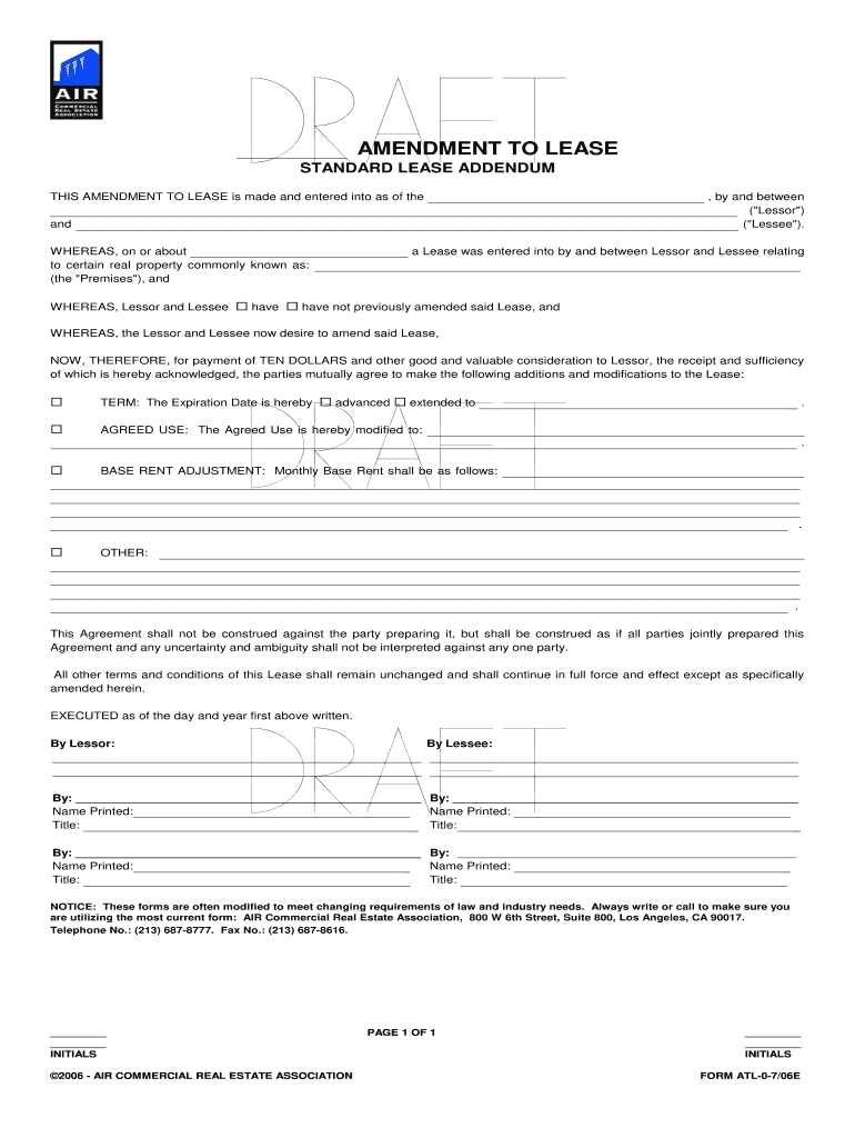 Get and Sign Form Atl 0 7 06e