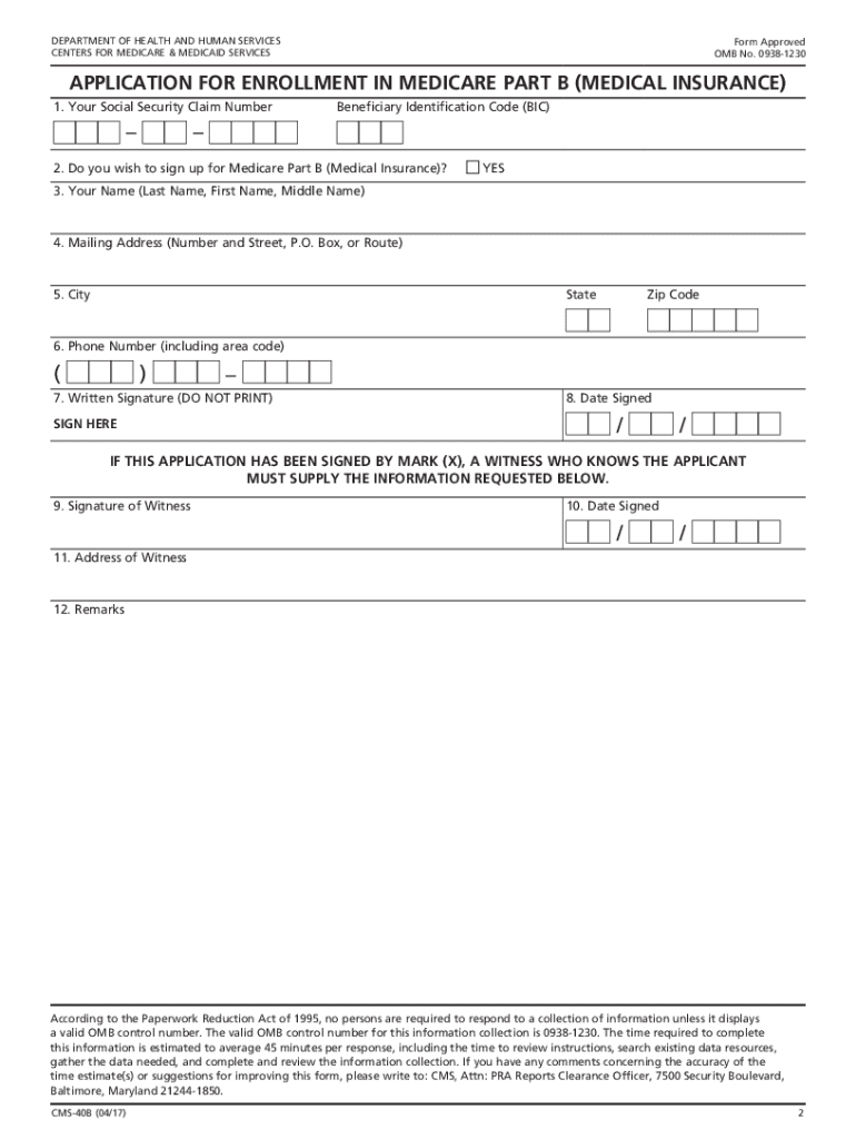  Cms40b  Form 2017