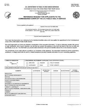 FORM PSC 1813 U S Department of Health and Human Services Hhs