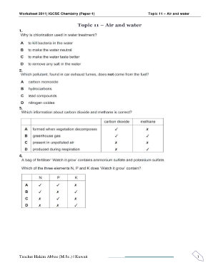 Hakim Abbas Chemistry  Form