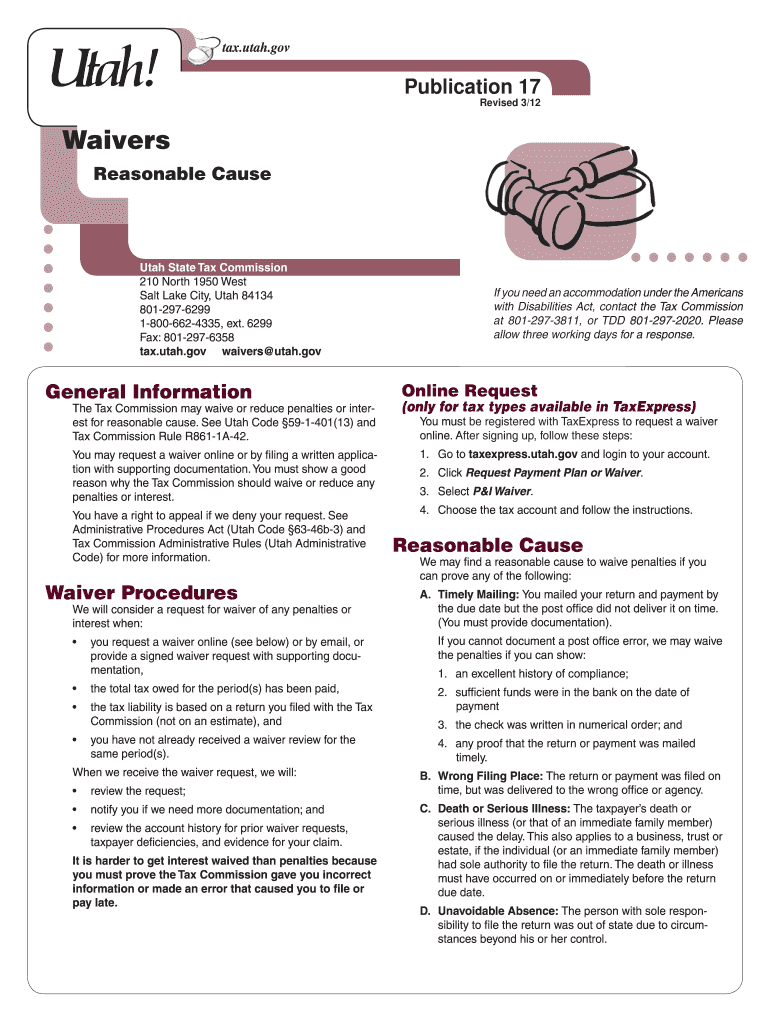  Utah State Tax Commission  Form 2012