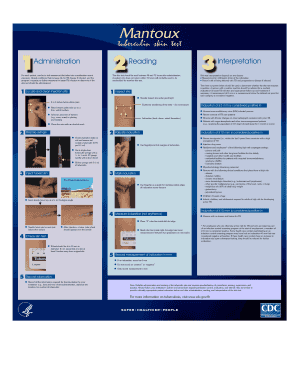 Mantoux Tuberculin Test Images Form