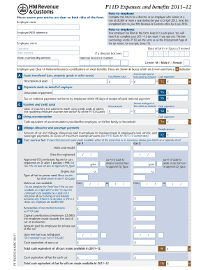 form p11d