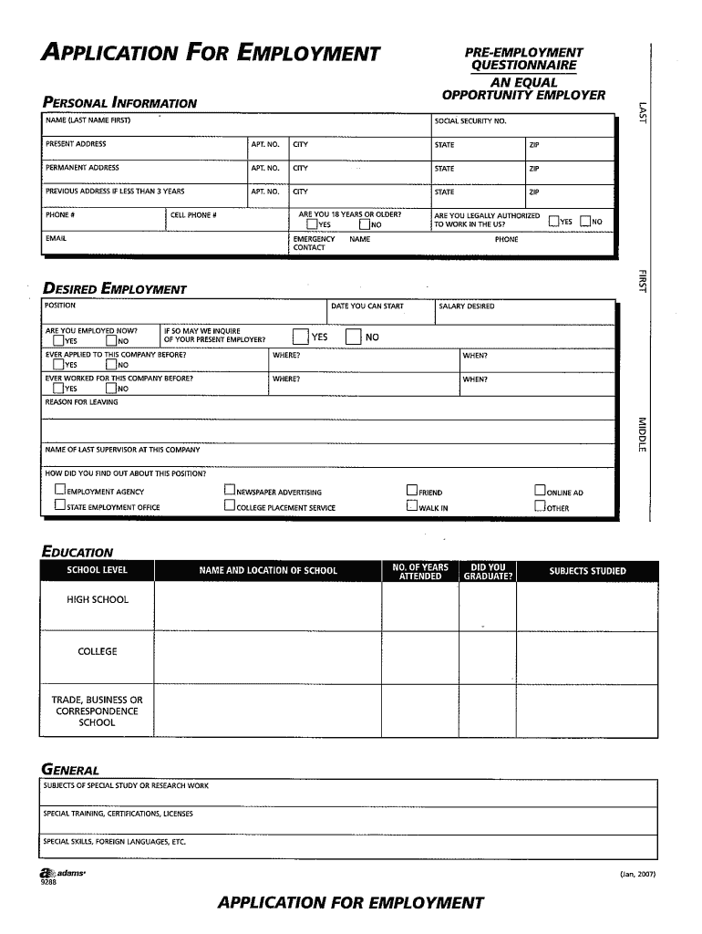 I EMPLOYMENT AGENCY E NEWSPAPER ADVERTISING III FRIEND E  Form