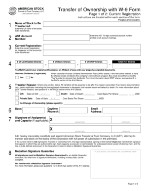  Ast Transfer of Ownership 2014-2024