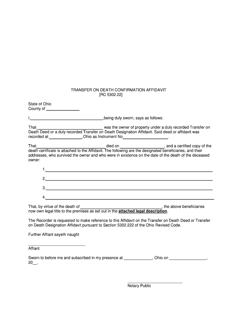 Affidavit of Confirmation Pnp  Form