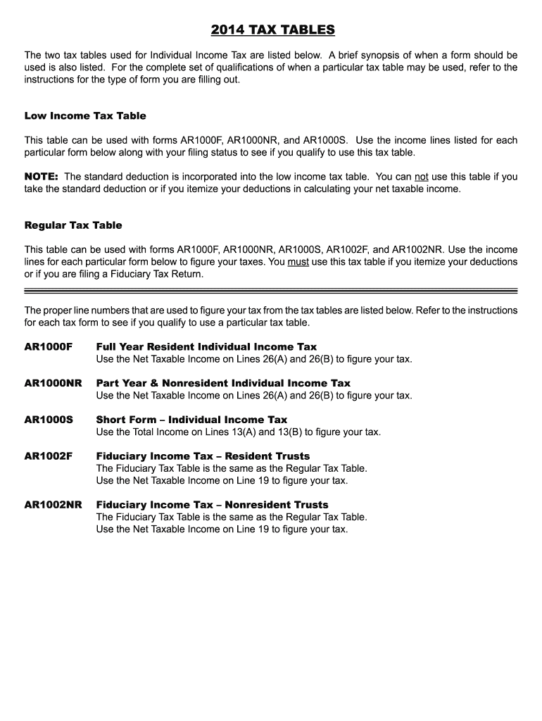  Arkansas Tax Form 2019