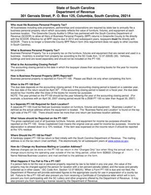 Sc Pt 100 Fillable Form