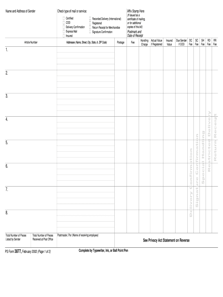  3877 Form 2017