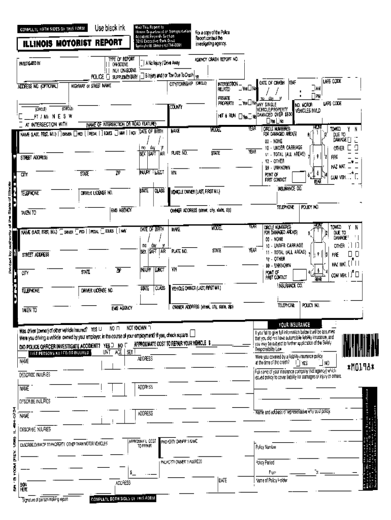  Illinois Motorist Report 1998-2024