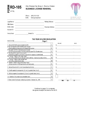 Rd 105 Kansas City  Form