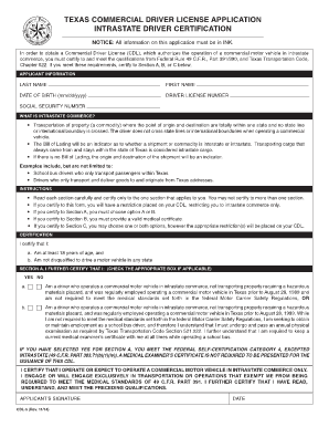  CDL 5 Form  Texas Department of Public Safety  Dps Texas 2014