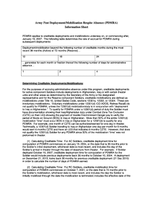 Pdmra Calculator  Form