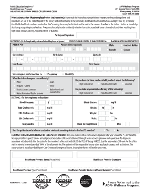 Healthcare Provider Screening Form Rsa Al