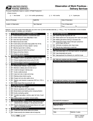 Ps Form 4588