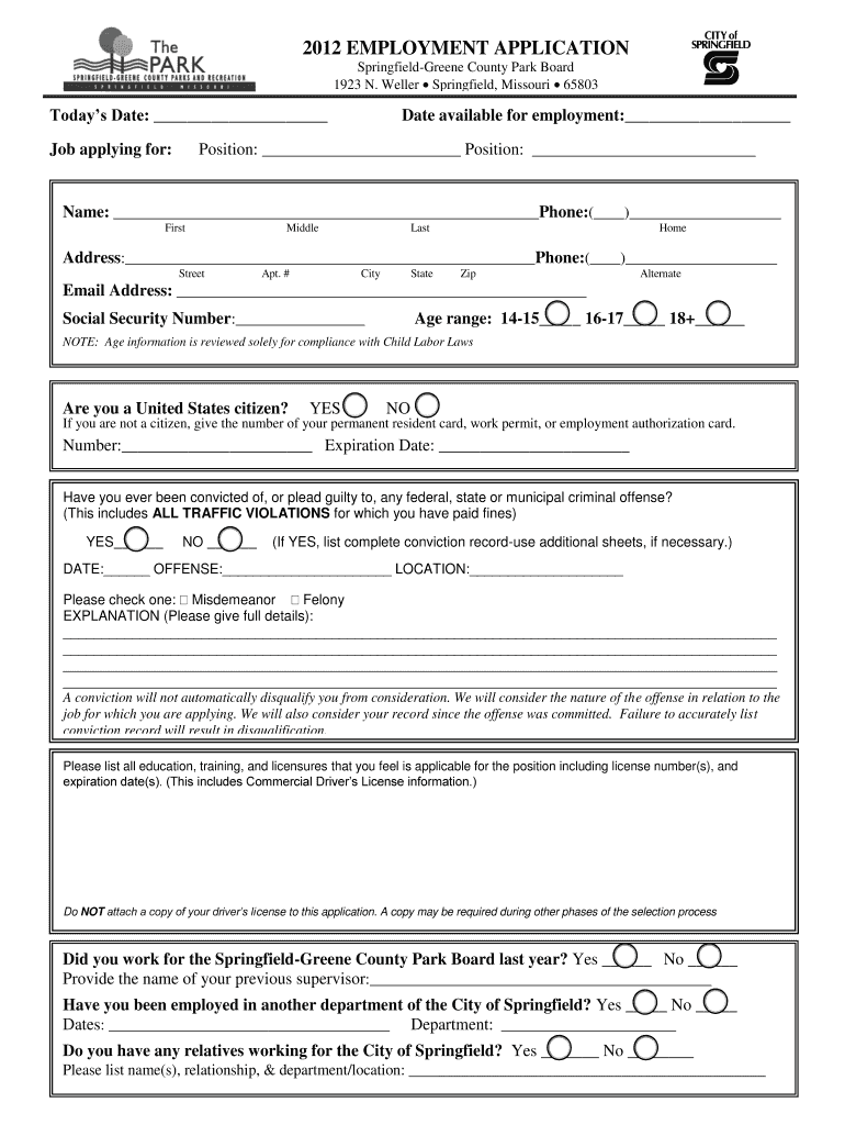Hestony Driver Application Form