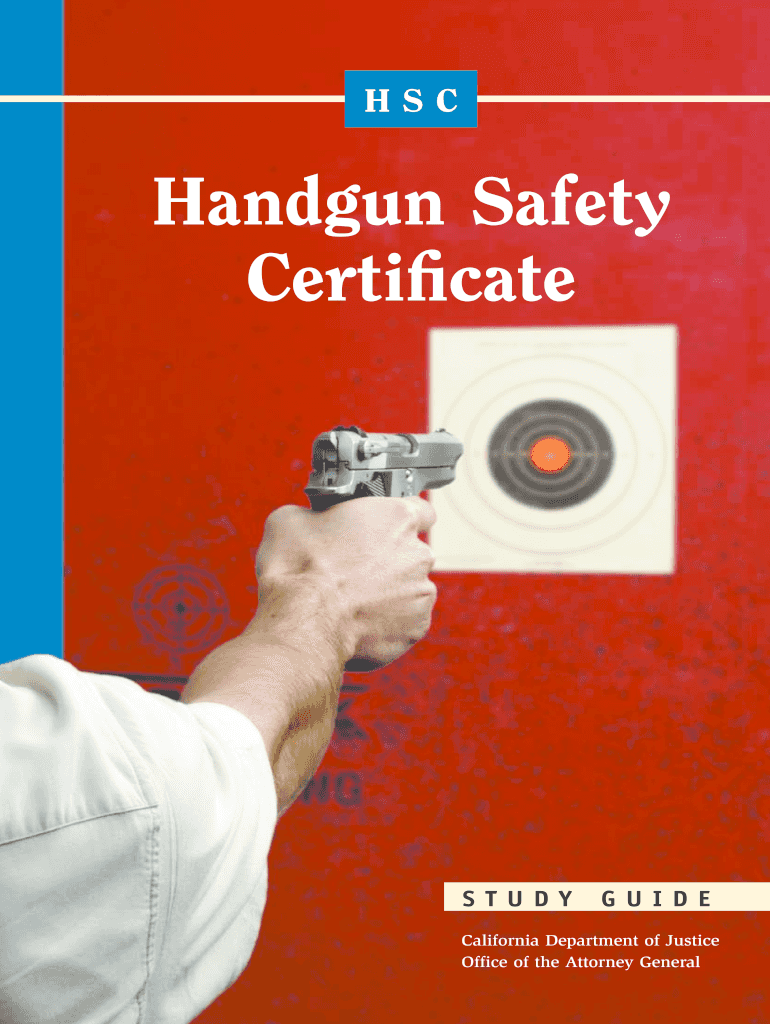 Firearm Safety Certificate Lookup  Form