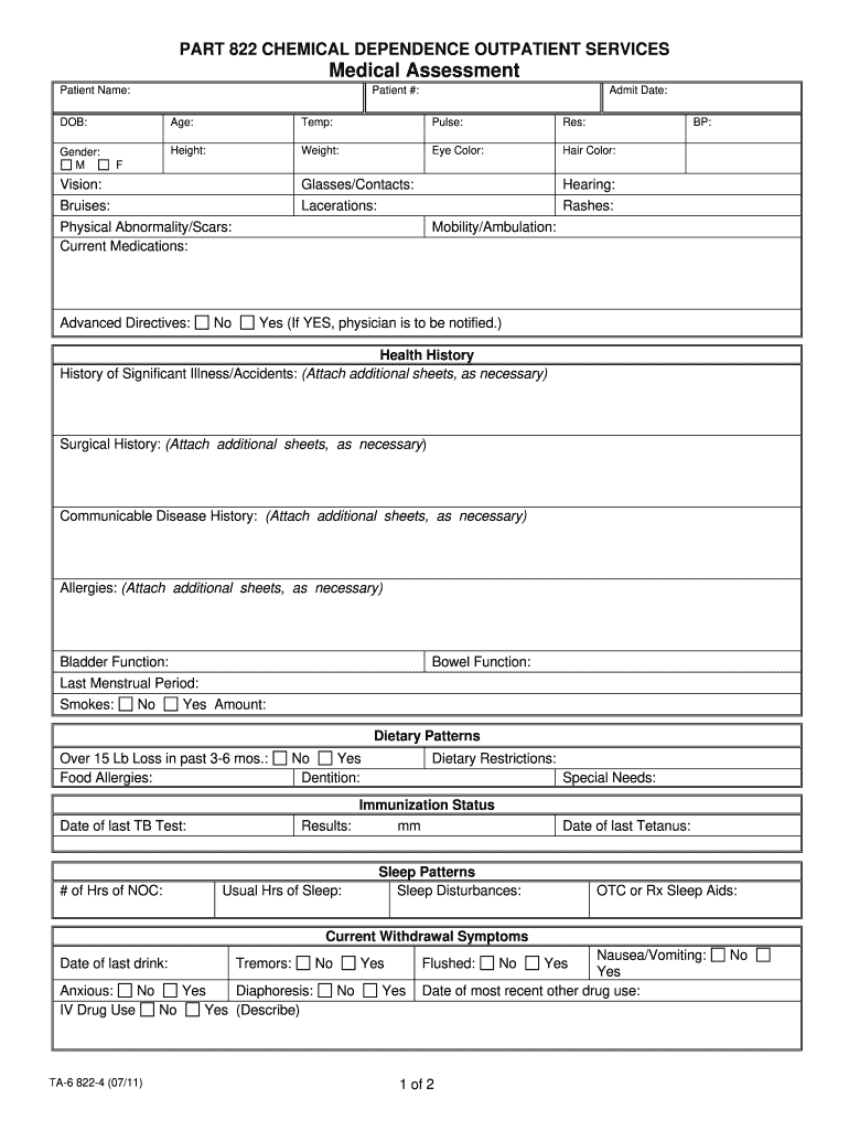 Ta 822 4  Form