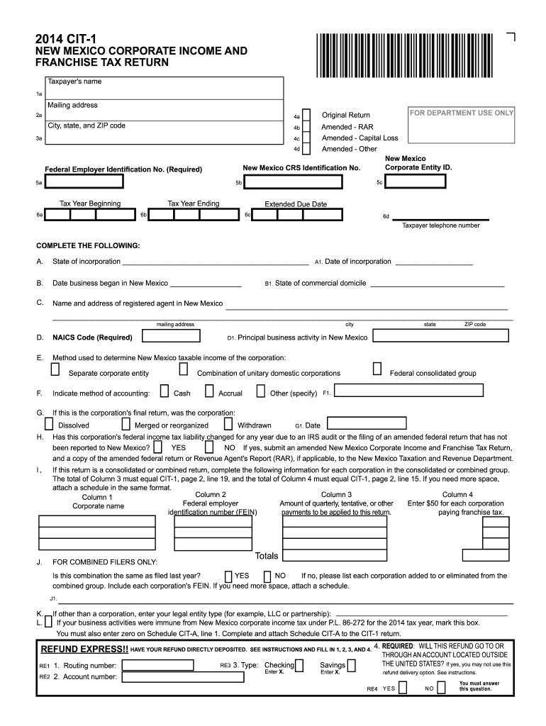  Nm Cit  Form 2014