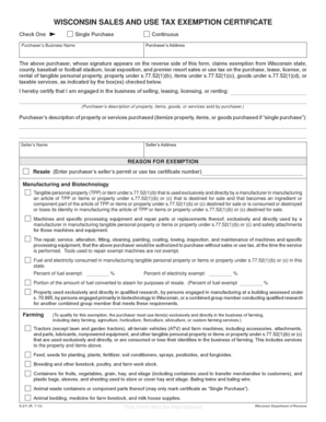 Form S 211 Wisconsin Department of Revenue Portal