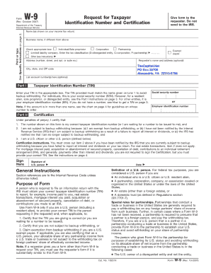 PDF W 9 Oct Fillable Form