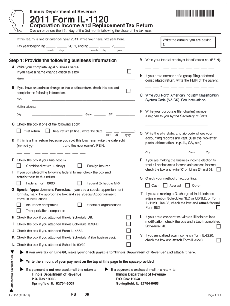  Illinois Form 2019