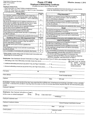 Ct W4  Form