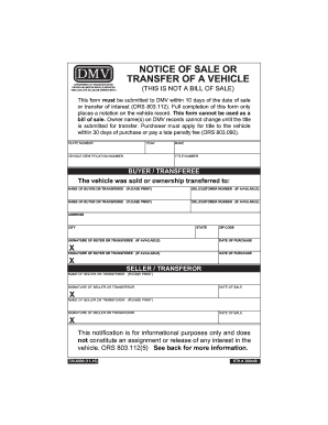  Oregon Dmv Release of Interest Form 2011