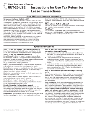 Rut 25 Lse PDF  Form