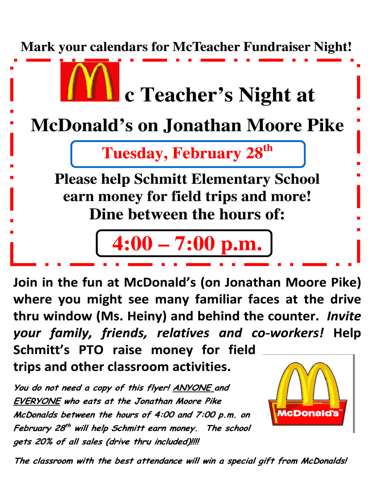 Mcteacher Night Flyer  Form