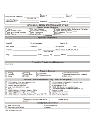 Ultc  Form