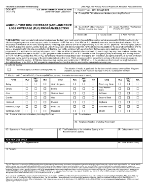 Ccc 857 Forms