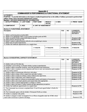 Da Form 7652 Example