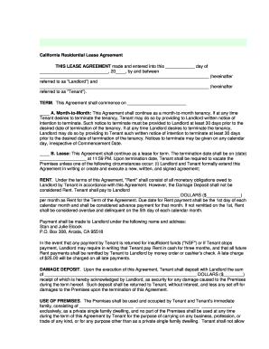 California Association Of Realtors Extension Of Lease Form Fill Out And Sign Printable Pdf Template Signnow
