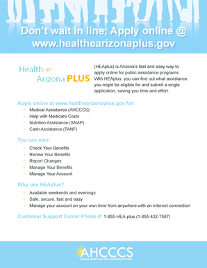 Www Healthearizonaplus Gov  Form