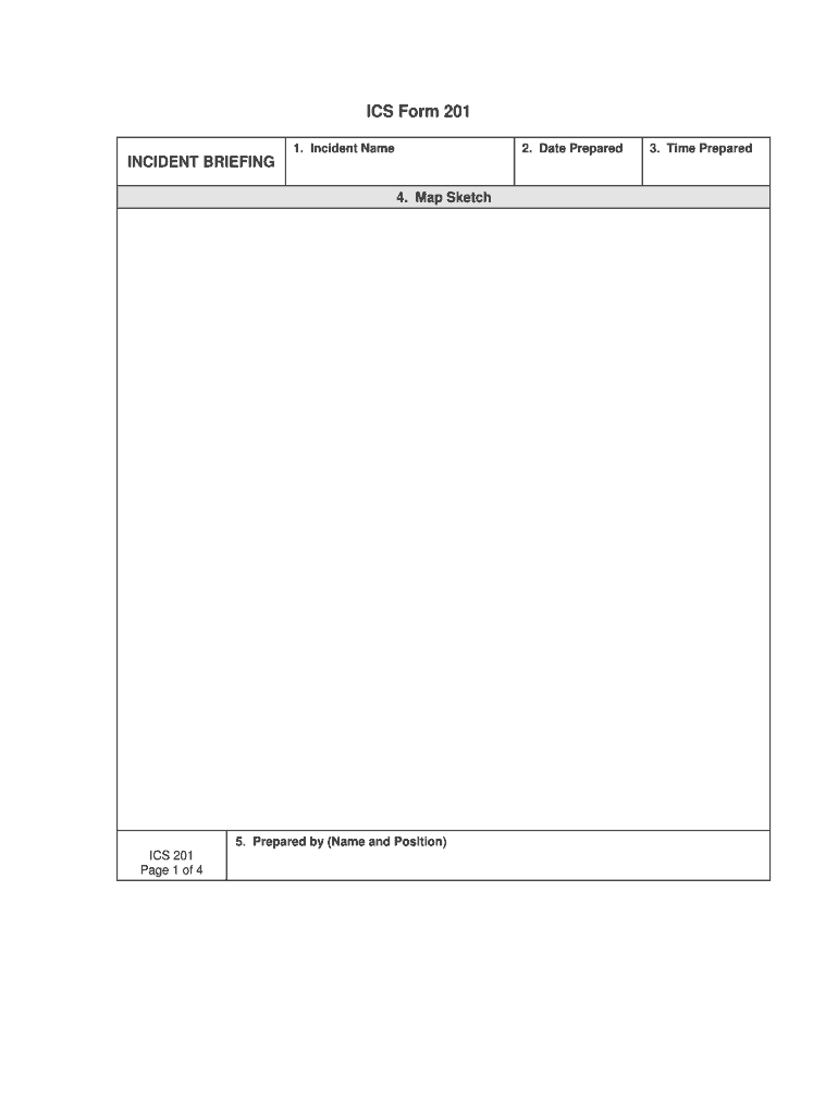 Ics Form 201