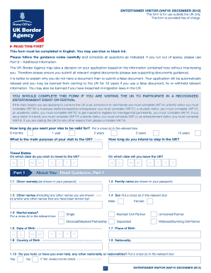 How to Fill Vaf1a Form