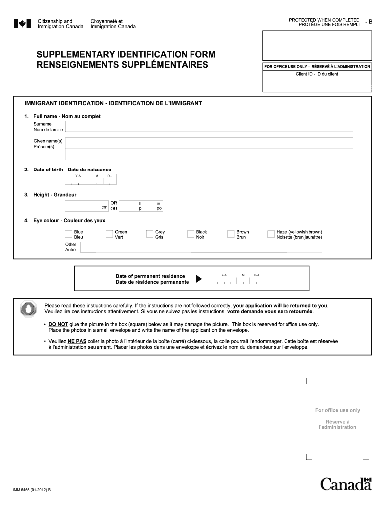 Imm 5455  Form