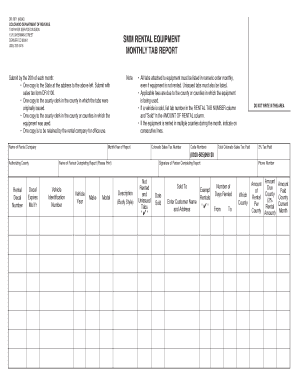 Colorado Smm Form