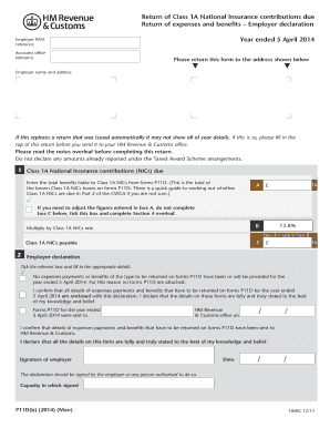 P11d B Form 21 PDF