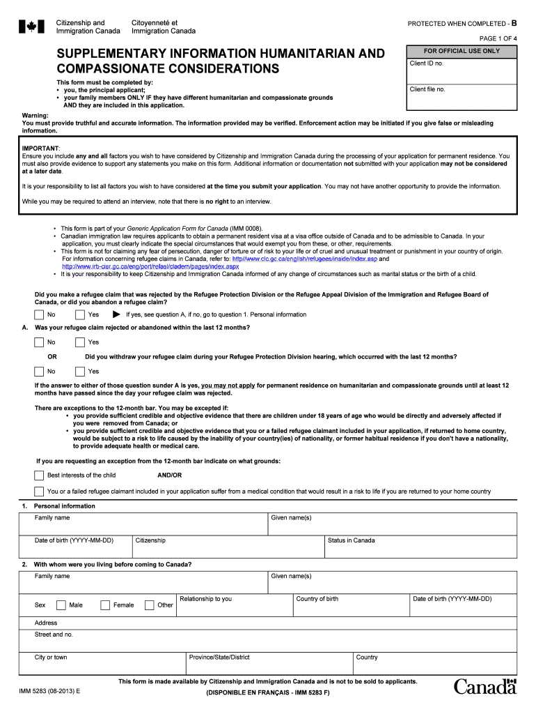 Get and Sign Imm008 Representative Form 2012-2022