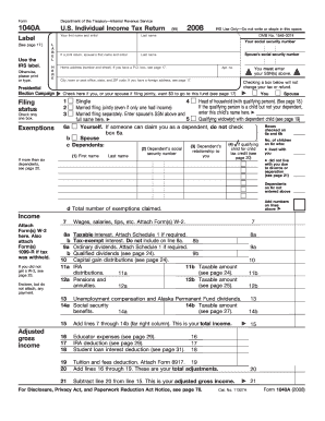 1040 a  Form