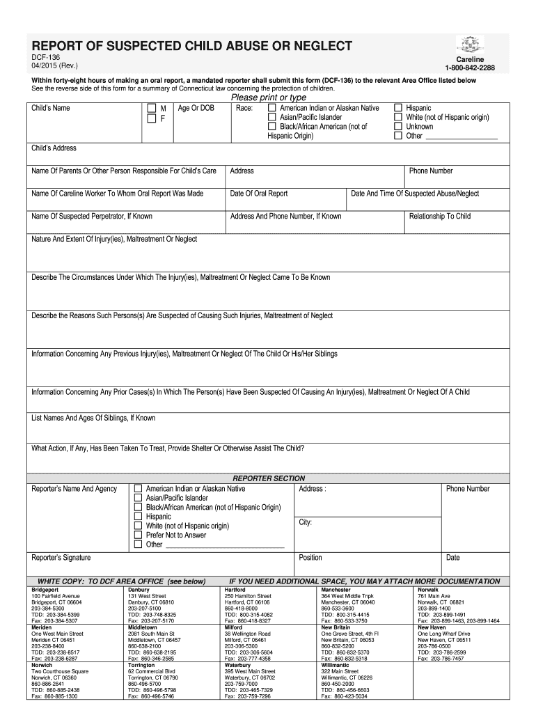  Dcf 136  Form 2015