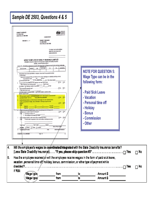De 2503 Question 5  Form